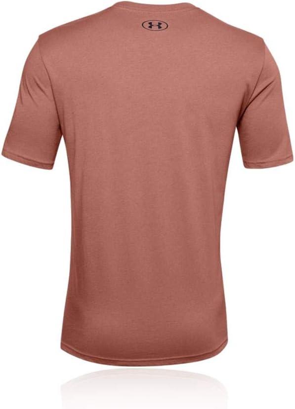 image:imageUnder Armour Mens Sportstyle Left Chest ShortSleeve TShirtCedar Brown 226Black