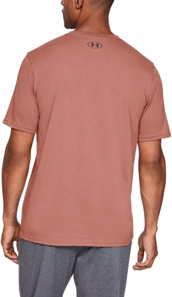 image:imageUnder Armour Mens Sportstyle Left Chest ShortSleeve TShirtCedar Brown 226Black