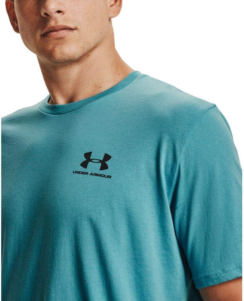 image:imageUnder Armour Mens Sportstyle Left Chest ShortSleeve TShirtCosmos 476Black