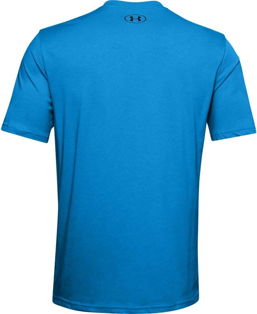 image:imageUnder Armour Mens Sportstyle Left Chest ShortSleeve TShirtElectric Blue 428Black