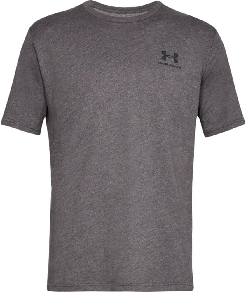 image:imageUnder Armour Mens Sportstyle Left Chest ShortSleeve TShirtGray