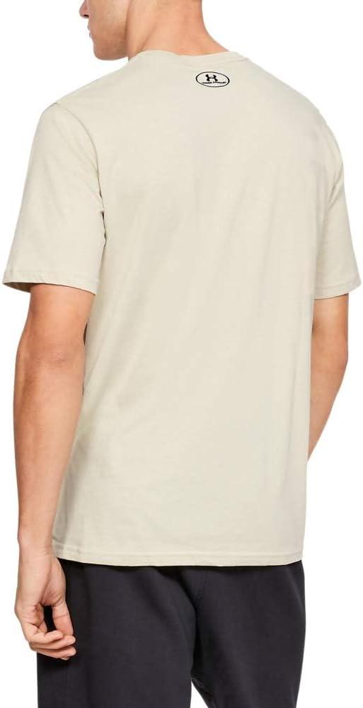 image:imageUnder Armour Mens Sportstyle Left Chest ShortSleeve TShirtKhaki Base 289Black