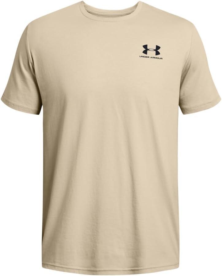 image:imageUnder Armour Mens Sportstyle Left Chest ShortSleeve TShirtKhaki Base