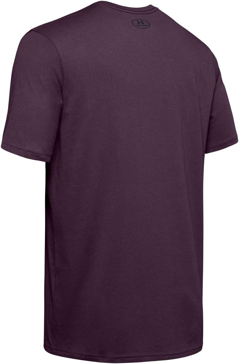 image:imageUnder Armour Mens Sportstyle Left Chest ShortSleeve TShirtKinetic Purple