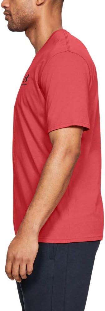 image:imageUnder Armour Mens Sportstyle Left Chest ShortSleeve TShirtMartian Red 646Martian Red