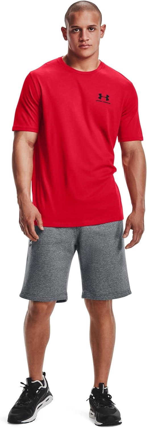 image:imageUnder Armour Mens Sportstyle Left Chest ShortSleeve TShirtRed