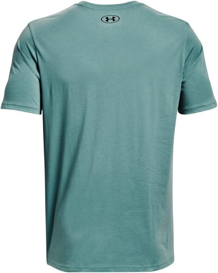 image:imageUnder Armour Mens Sportstyle Left Chest ShortSleeve TShirtRetro Teal 391Black