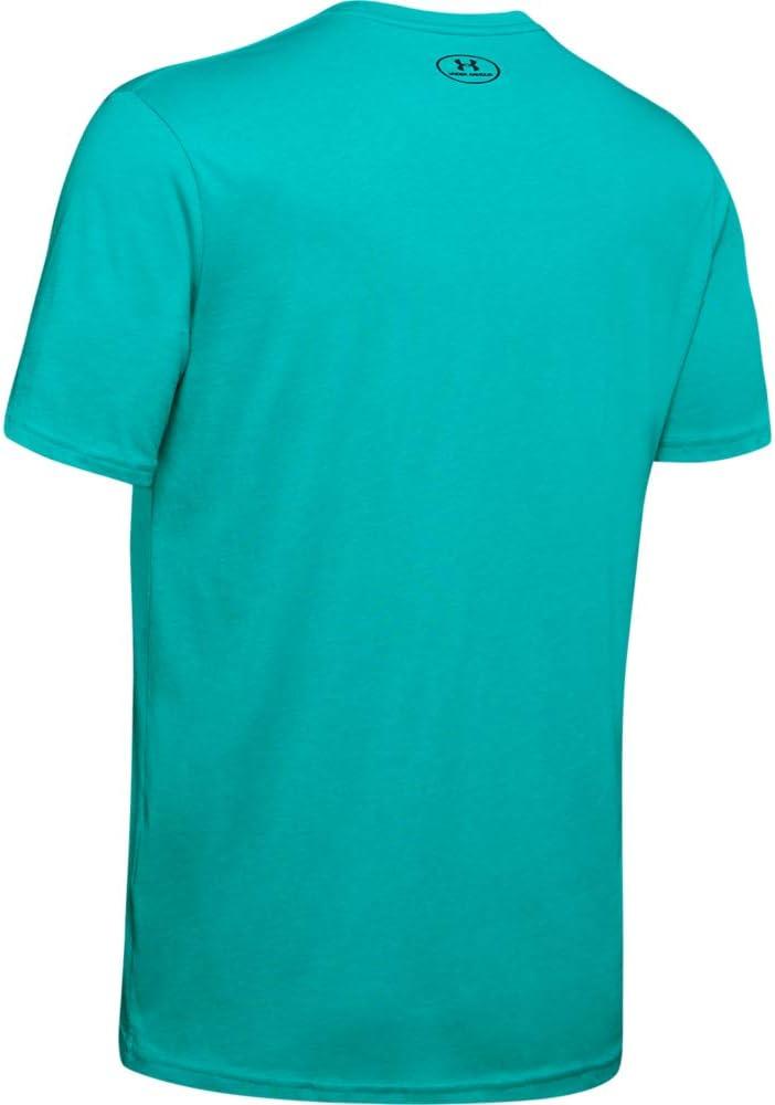 image:imageUnder Armour Mens Sportstyle Left Chest ShortSleeve TShirtTeal Rush