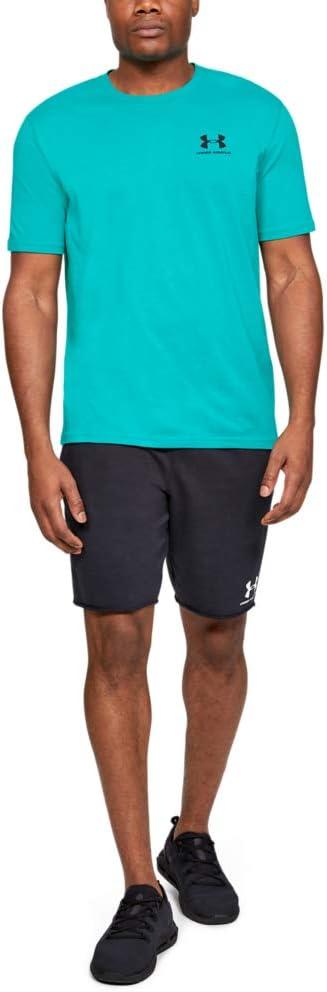 image:imageUnder Armour Mens Sportstyle Left Chest ShortSleeve TShirtTeal Rush
