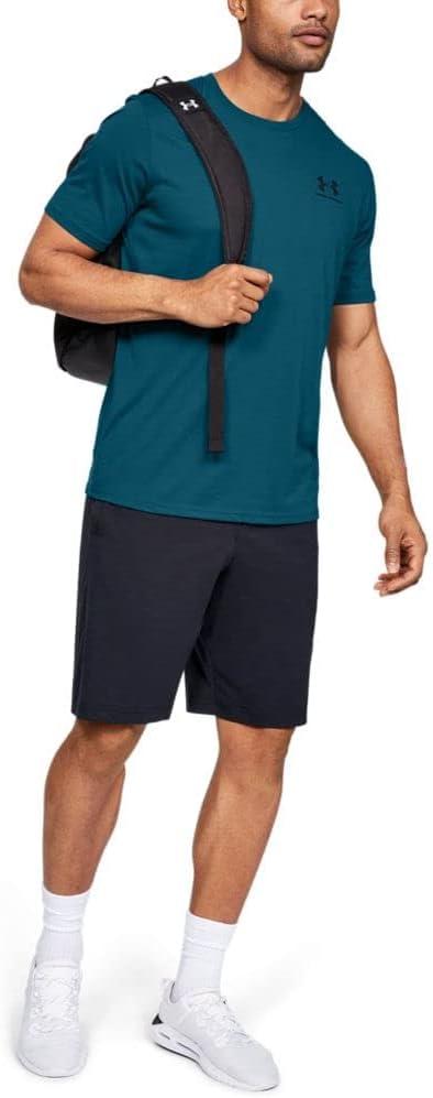 image:imageUnder Armour Mens Sportstyle Left Chest ShortSleeve TShirtTeal Vibe