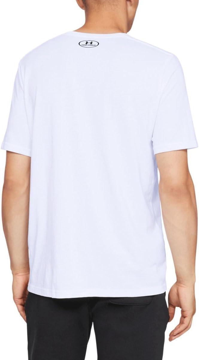 image:imageUnder Armour Mens Sportstyle Left Chest ShortSleeve TShirtWhite