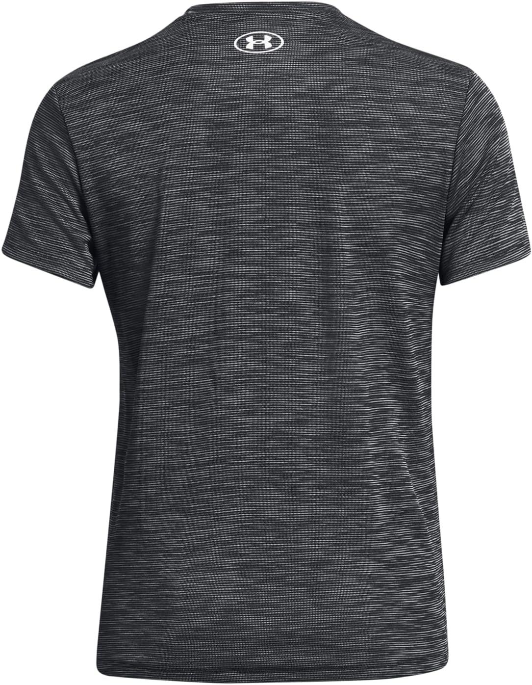 image:imageUnder Armour Tech Textured Short Sleeve CrewBlack White 001