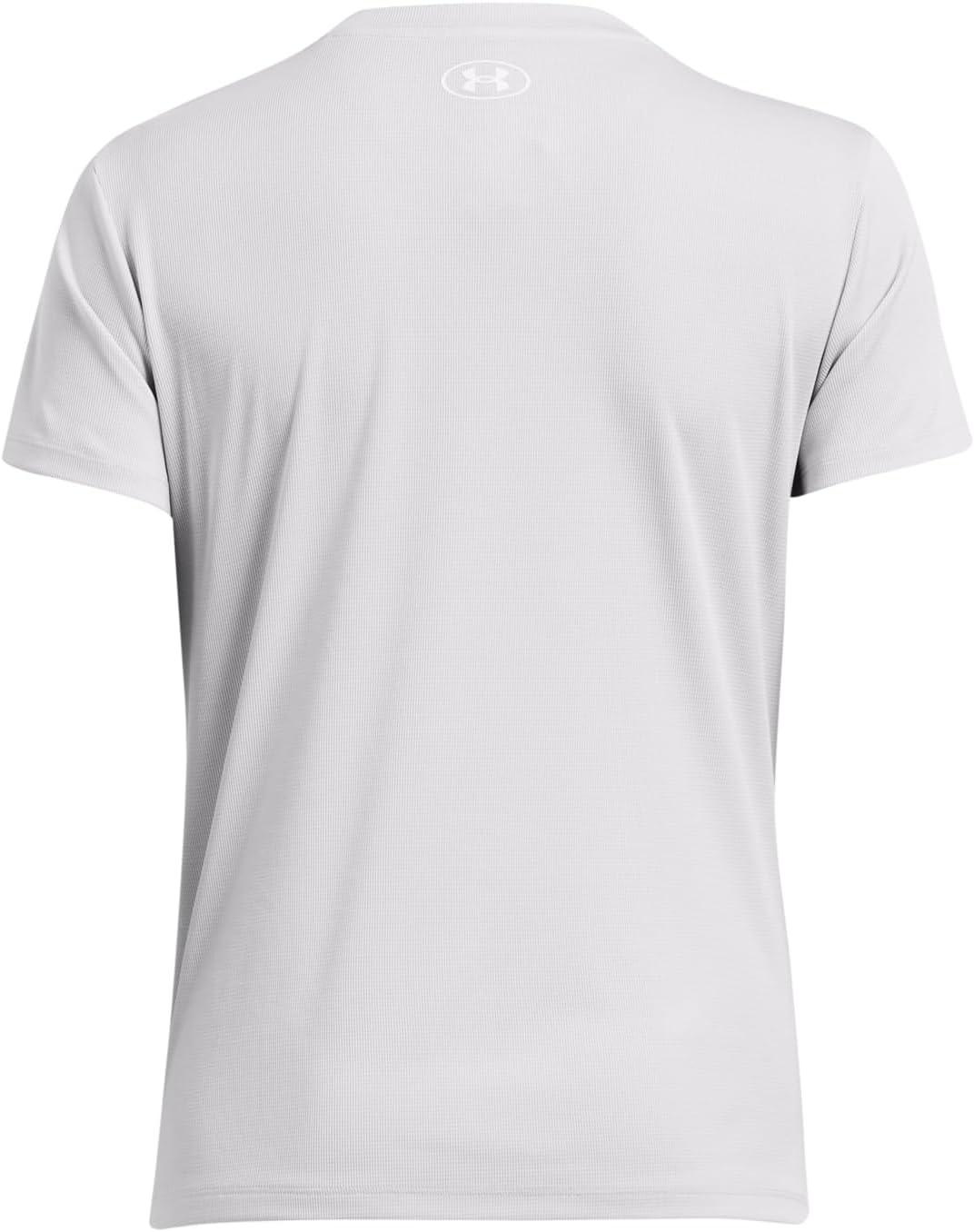 image:imageUnder Armour Tech Textured Short Sleeve CrewHalo GrayWhite
