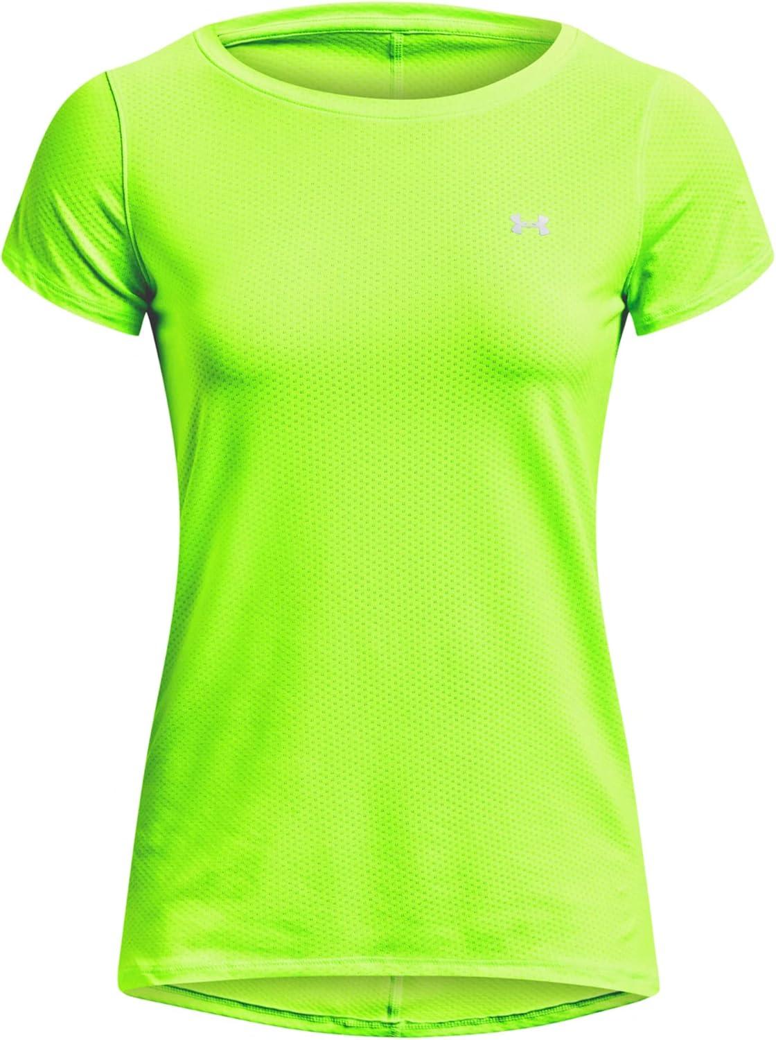 image:imageUnder Armour Womens Heatgear Armour Leggings369 Lime Surge Iridescent