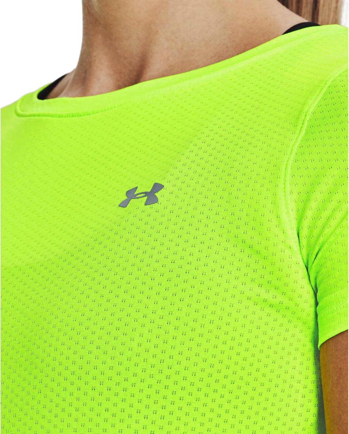 image:imageUnder Armour Womens Heatgear Armour Leggings369 Lime Surge Iridescent