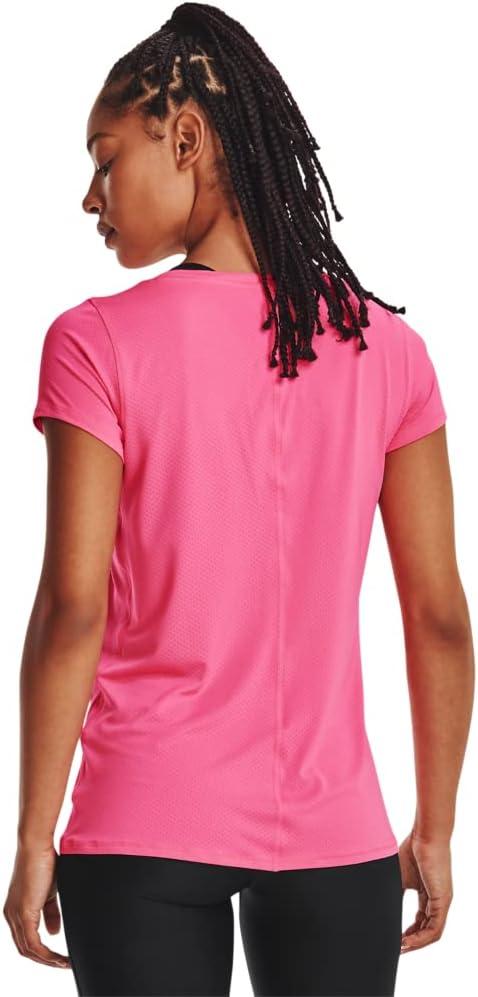 image:imageUnder Armour Womens Heatgear Armour Leggings640 Pink Punk Metallic Silver