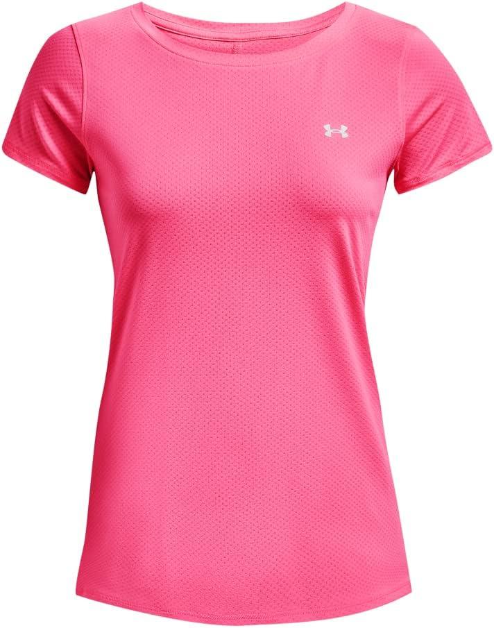 image:imageUnder Armour Womens Heatgear Armour Leggings640 Pink Punk Metallic Silver