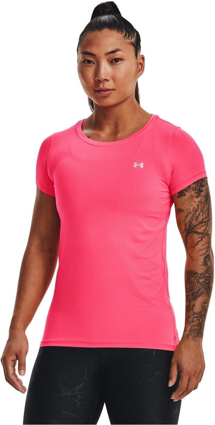 image:imageUnder Armour Womens Heatgear Armour Leggings683 Pink Shock Iridescent