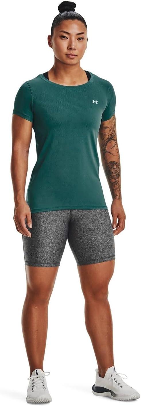 image:imageUnder Armour Womens Heatgear Armour Leggings722 Coastal Teal Iridescent