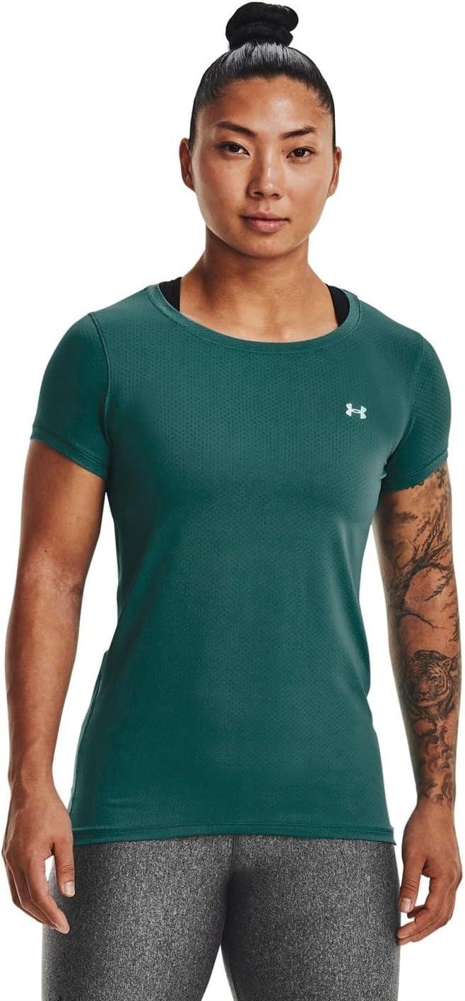 image:imageUnder Armour Womens Heatgear Armour Leggings722 Coastal Teal Iridescent