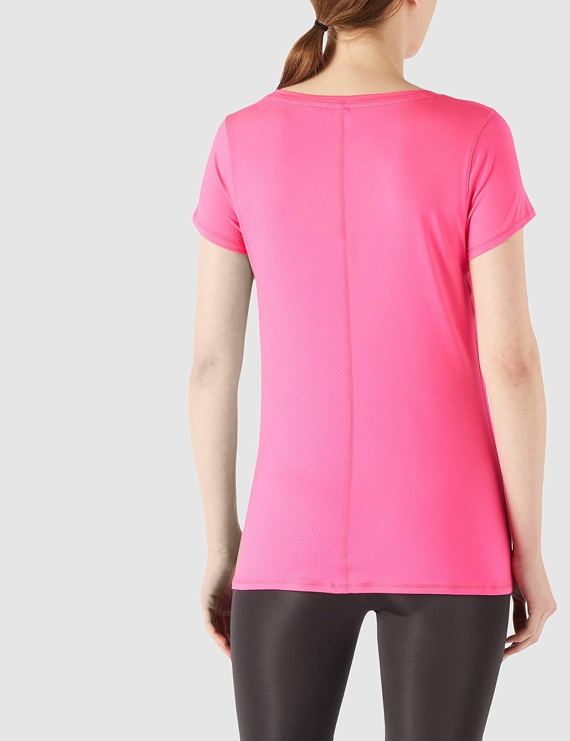 image:imageUnder Armour Womens Heatgear Armour LeggingsElectro Pink 695Metallic Silver