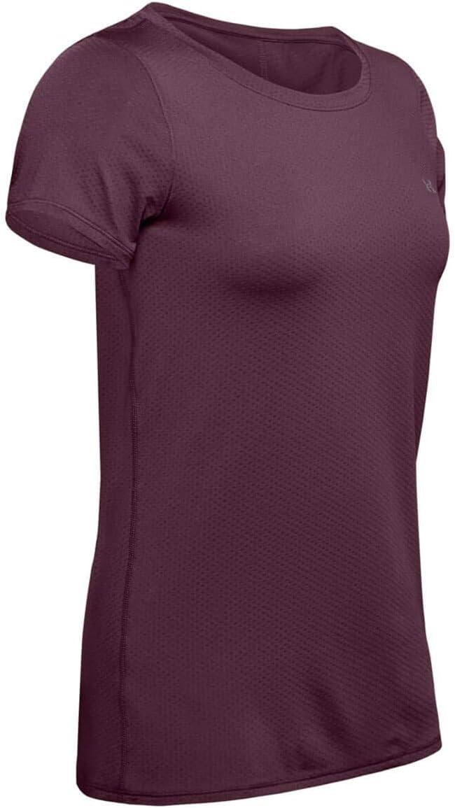 image:imageUnder Armour Womens Heatgear Armour LeggingsLevel Purple 569Metallic Silver