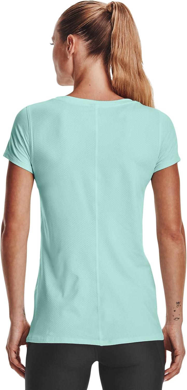 image:imageUnder Armour Womens Heatgear Armour LeggingsSea Mist 936Metallic Silver