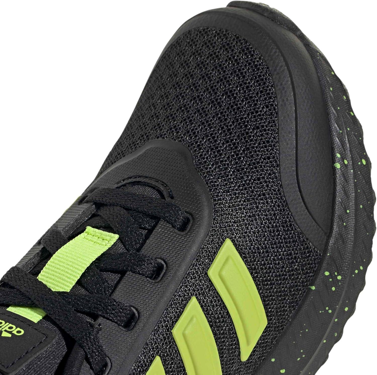image:imageadidas Kids Girls XPLR Path Metallic Lace Up Sneakers Shoes Casual BlueBlackSolar SlimeSolar Slime
