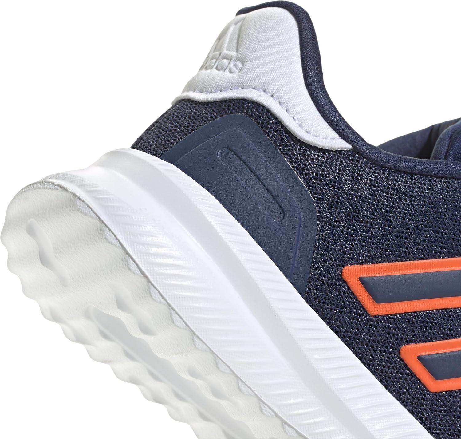 image:imageadidas Kids Girls XPLR Path Metallic Lace Up Sneakers Shoes Casual BlueDark BlueSemi Impact OrangeWhite