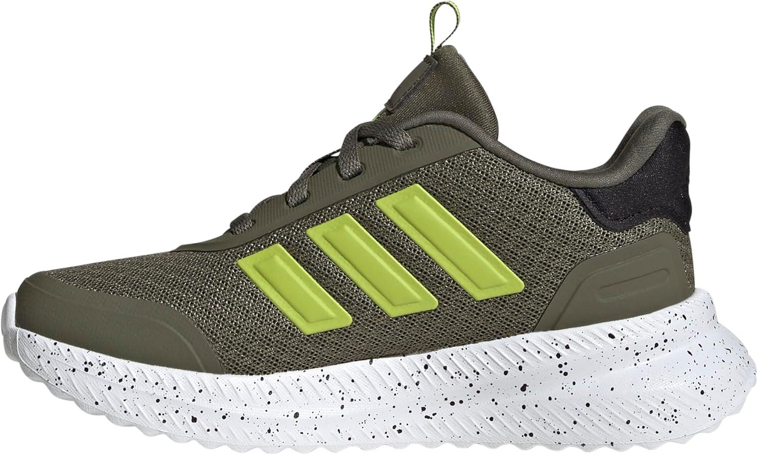 image:imageadidas Kids Girls XPLR Path Metallic Lace Up Sneakers Shoes Casual BlueOlive StrataSolar SlimeBlack