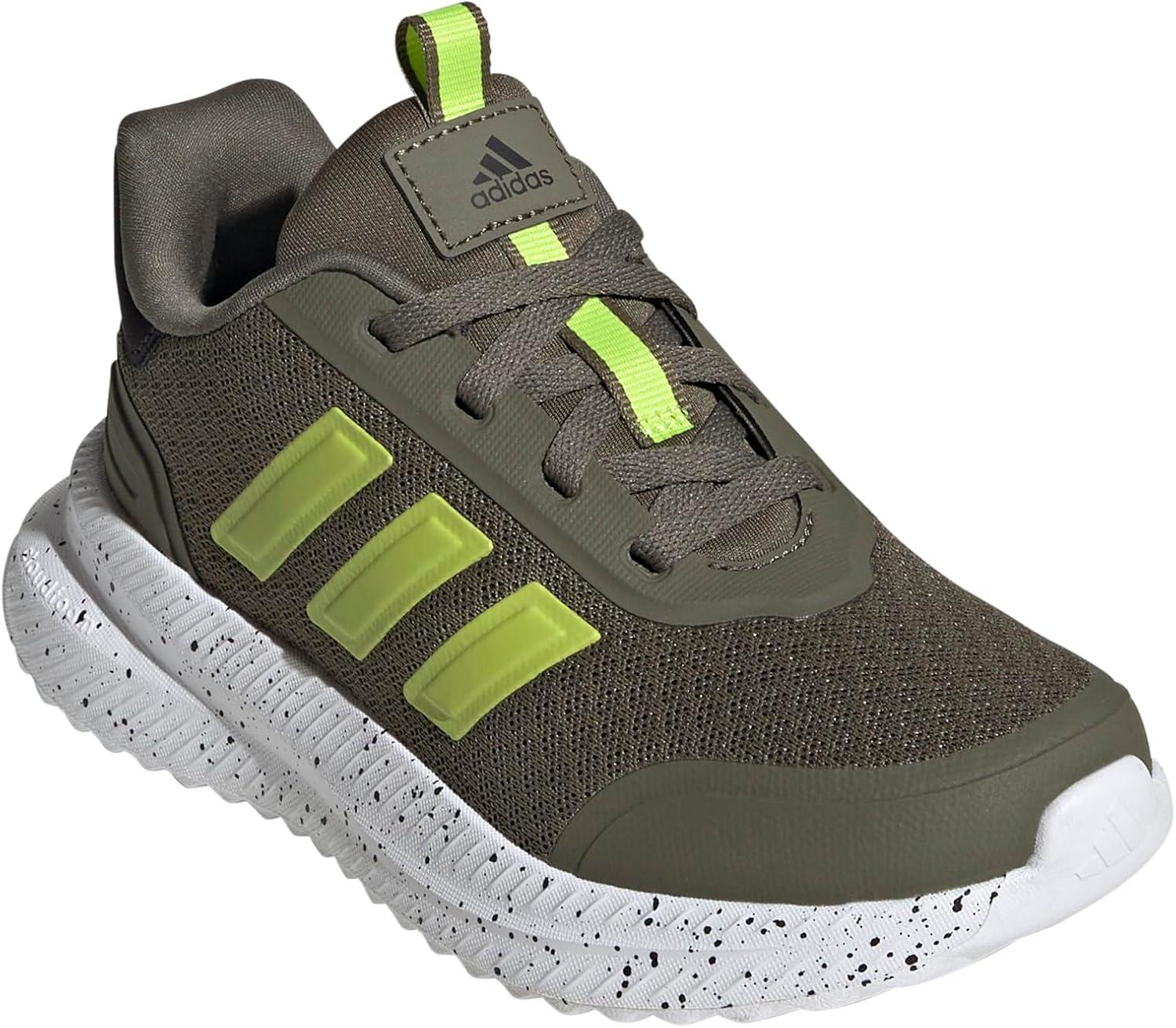 image:imageadidas Kids Girls XPLR Path Metallic Lace Up Sneakers Shoes Casual BlueOlive StrataSolar SlimeBlack