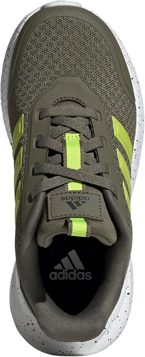image:imageadidas Kids Girls XPLR Path Metallic Lace Up Sneakers Shoes Casual BlueOlive StrataSolar SlimeBlack