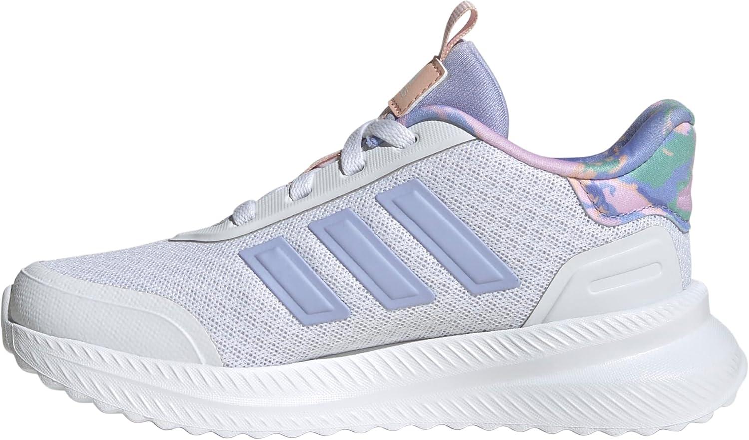 image:imageadidas Kids Girls XPLR Path Metallic Lace Up Sneakers Shoes Casual BlueWhiteViolet ToneClear Pink