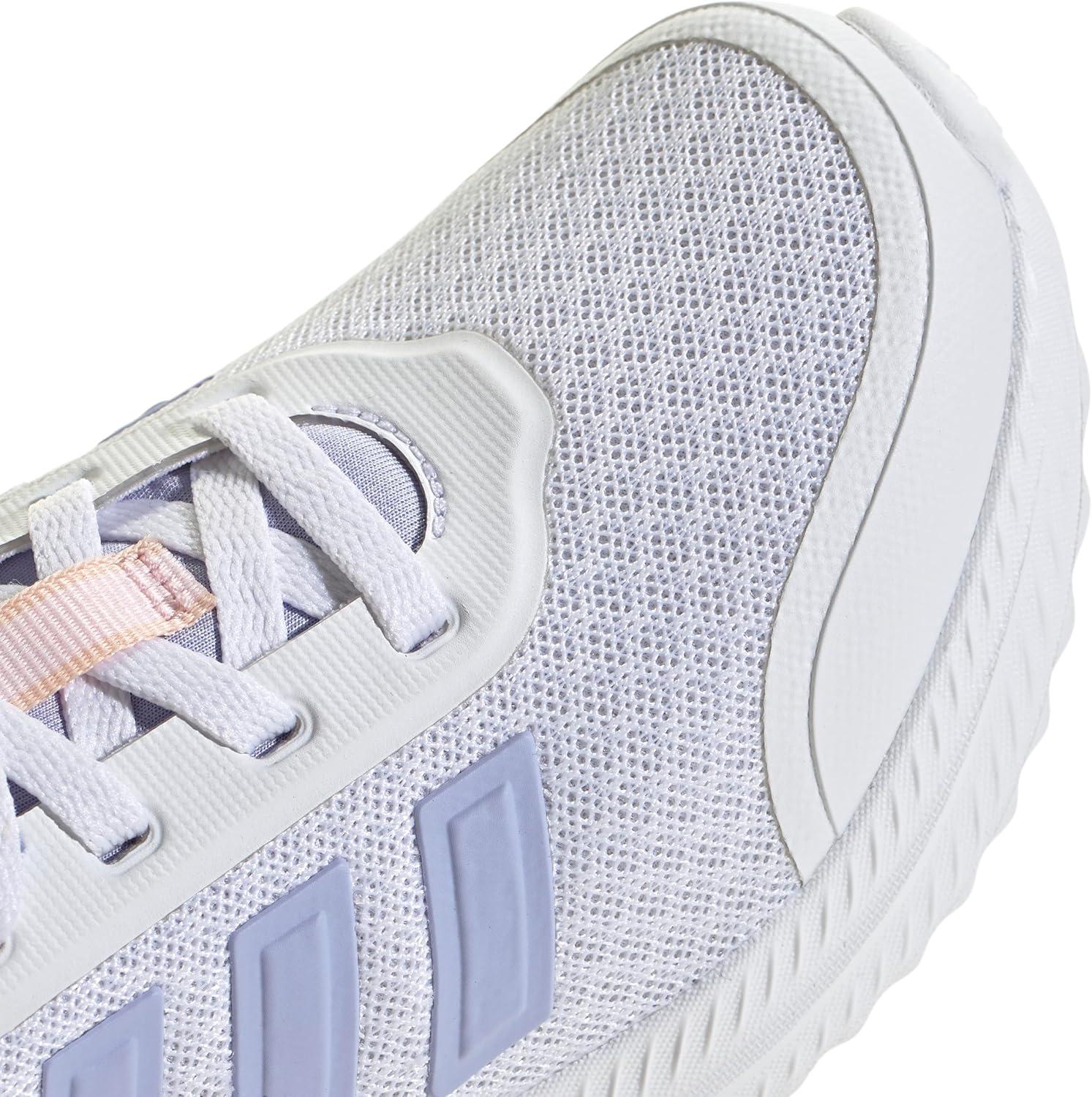 image:imageadidas Kids Girls XPLR Path Metallic Lace Up Sneakers Shoes Casual BlueWhiteViolet ToneClear Pink