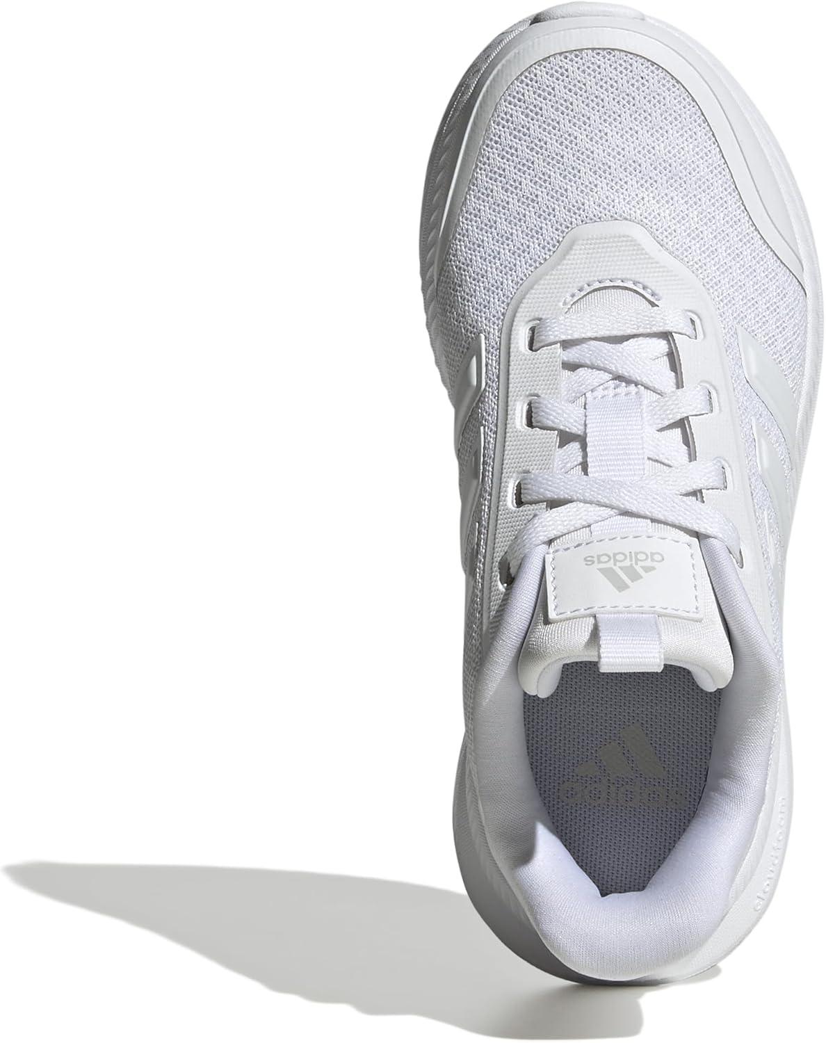 image:imageadidas Kids Girls XPLR Path Metallic Lace Up Sneakers Shoes Casual BlueWhiteWhiteGrey