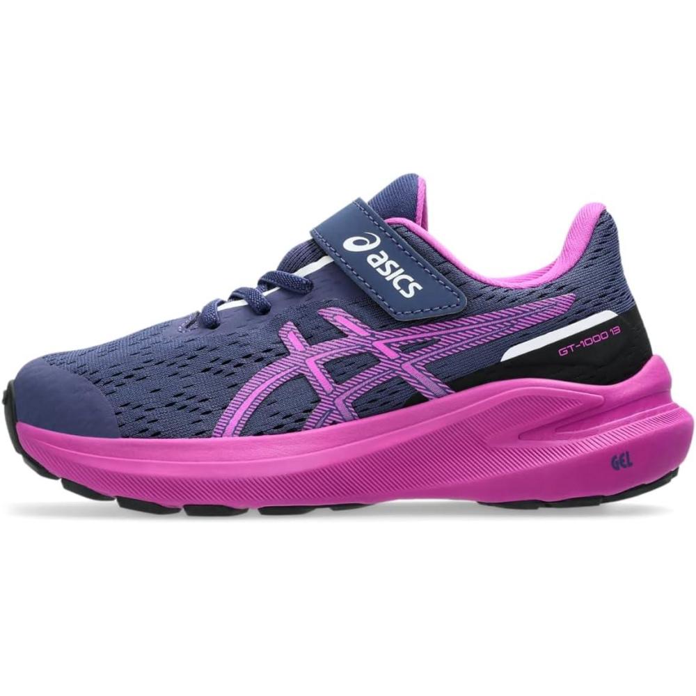 image:imageASICS Kids GT1000 13 Pre School Running ShoesIndigo BlueBold Magenta