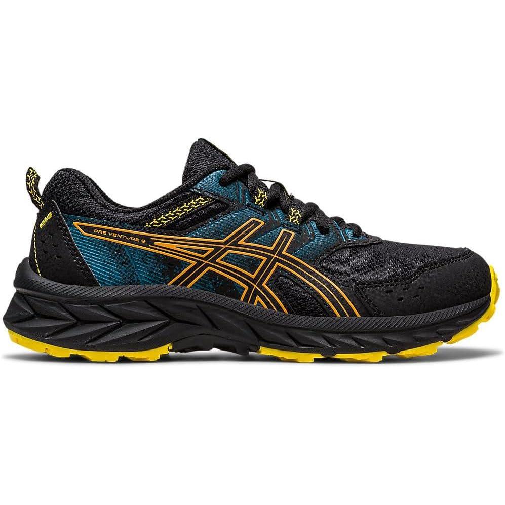 image:imageASICS Kids PRE Venture 9 Grade School Running ShoesBlackSandstorm