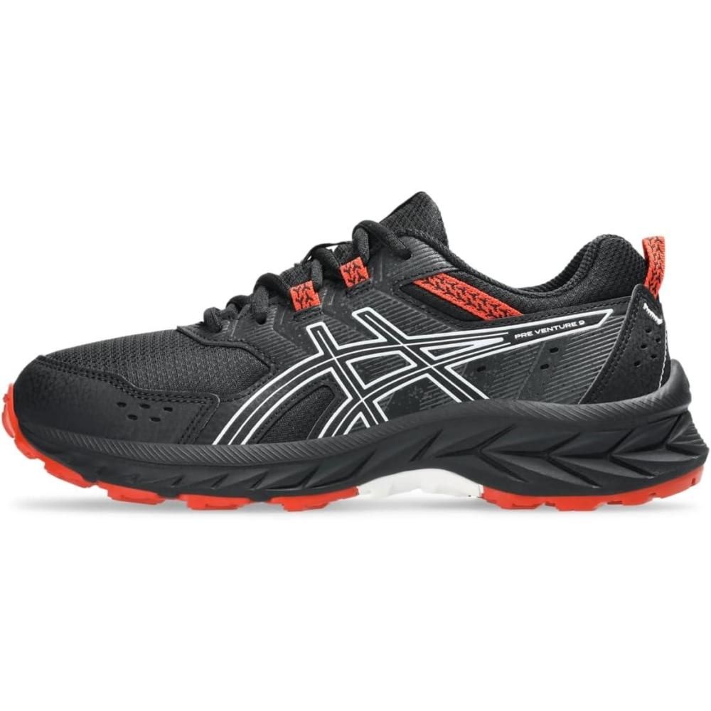 image:imageASICS Kids PRE Venture 9 Grade School Running ShoesBlackWhite