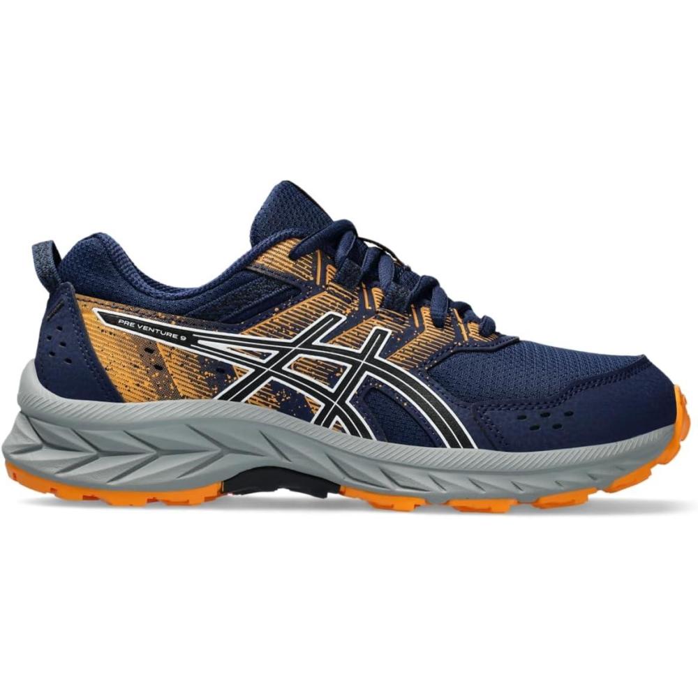 image:imageASICS Kids PRE Venture 9 Grade School Running ShoesBlue ExpanseBlack