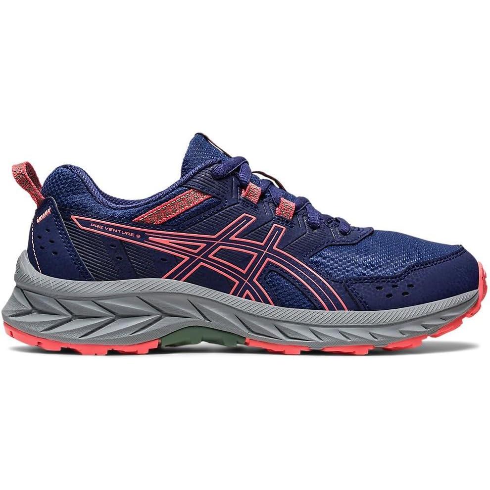 image:imageASICS Kids PRE Venture 9 Grade School Running ShoesIndigo BluePapaya