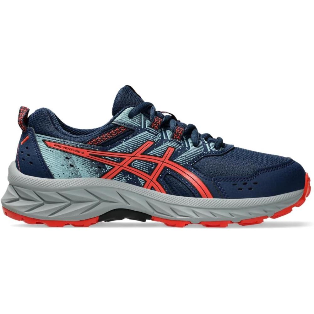 image:imageASICS Kids PRE Venture 9 Grade School Running ShoesNight SkyRed Snapper