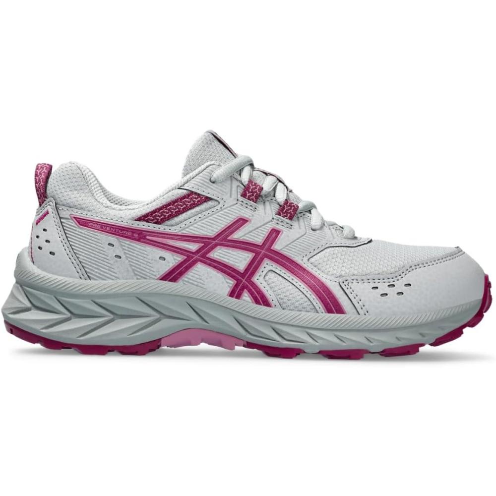 image:imageASICS Kids PRE Venture 9 Grade School Running ShoesPiedmont GreyBlackberry