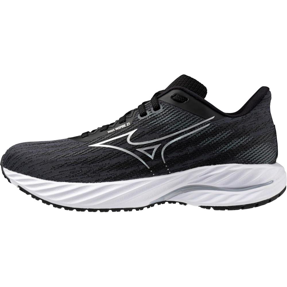image:imageMizuno Womens Womens Wave Inspire 21 Running ShoeBlacksilver