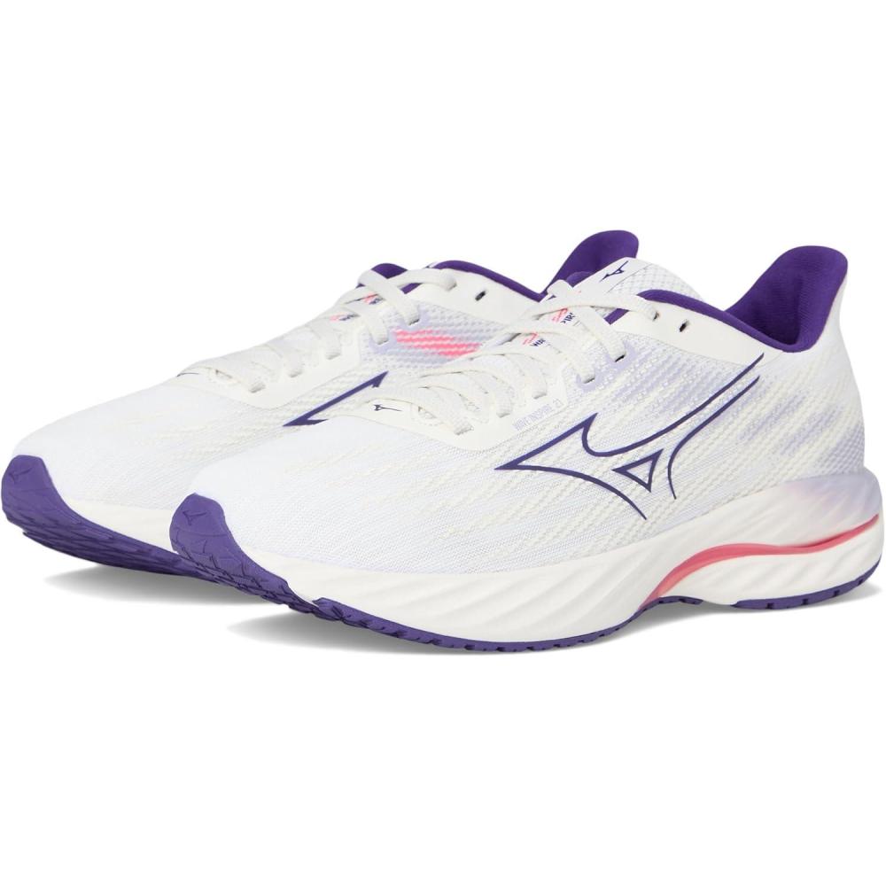 image:imageMizuno Womens Womens Wave Inspire 21 Running ShoeWhitevintage Indigo