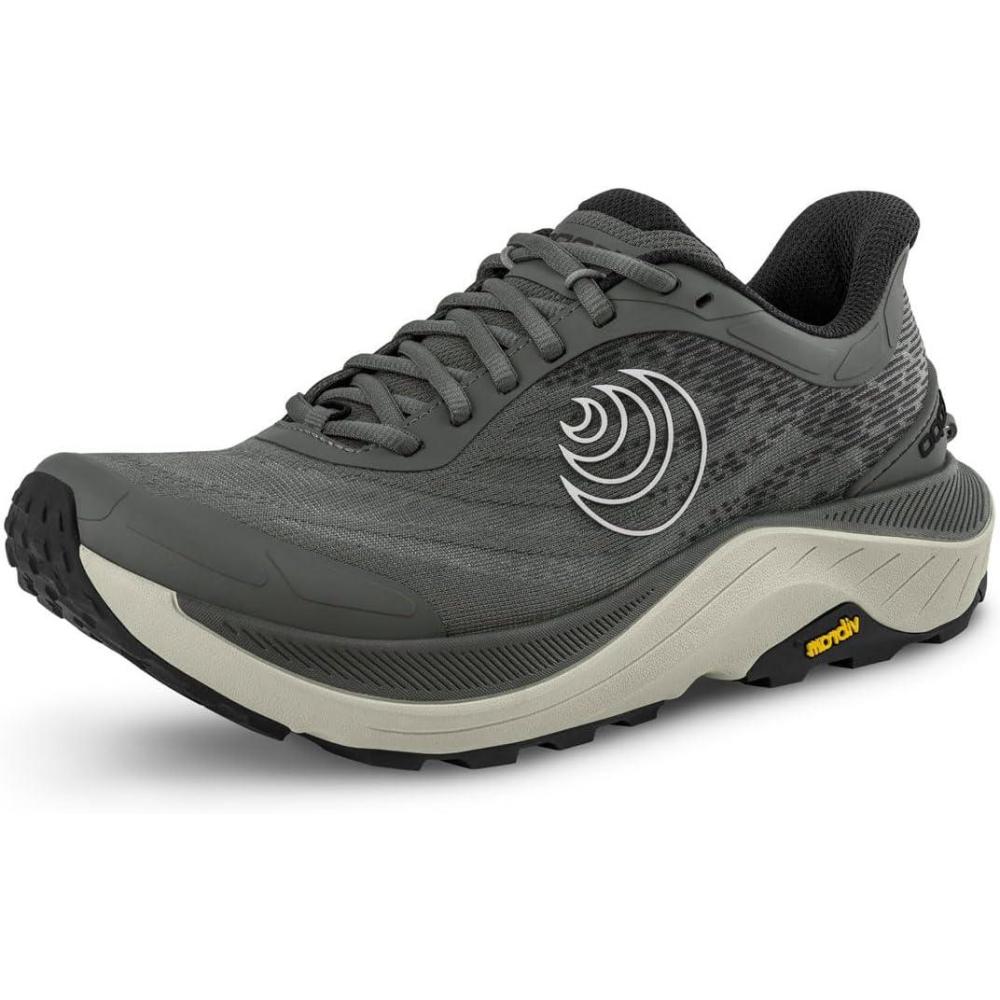 image:imageTopo Athletic Mens Ultraventure 4 Comfortable Cushioned Durable 5MM Drop Trail Running Shoes Athletic Shoes for Trail RunningGreyGrey