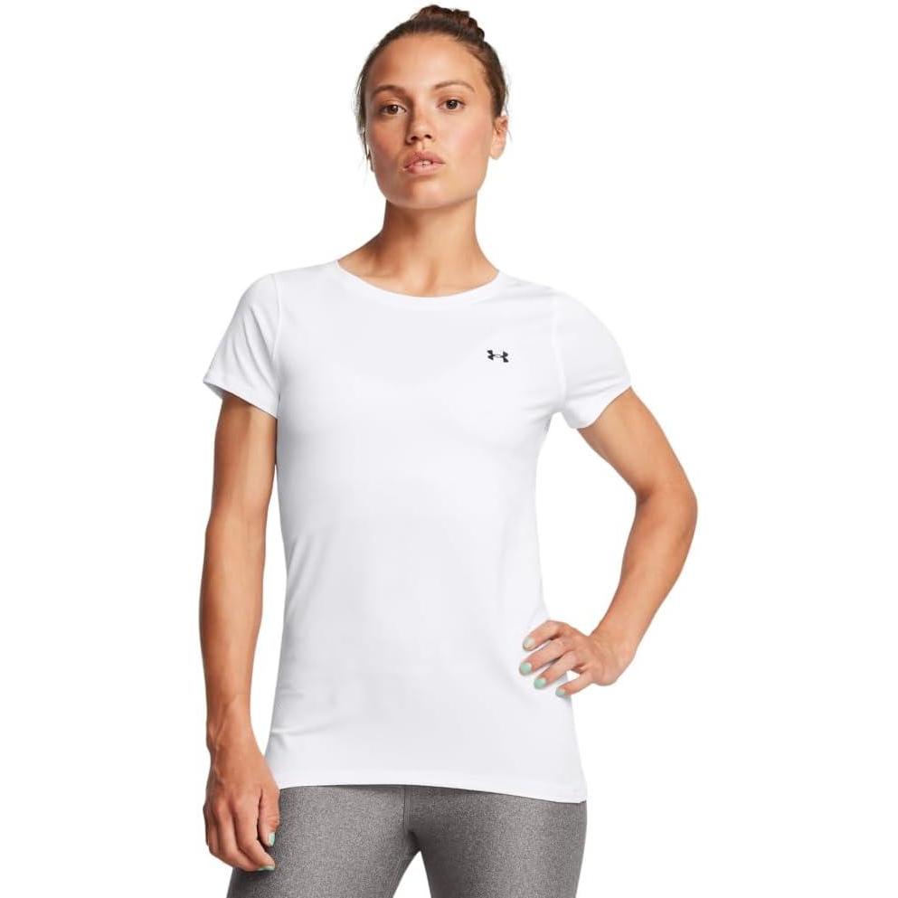 image:imageUnder Armour Womens Heatgear Armour Leggings102 White Black