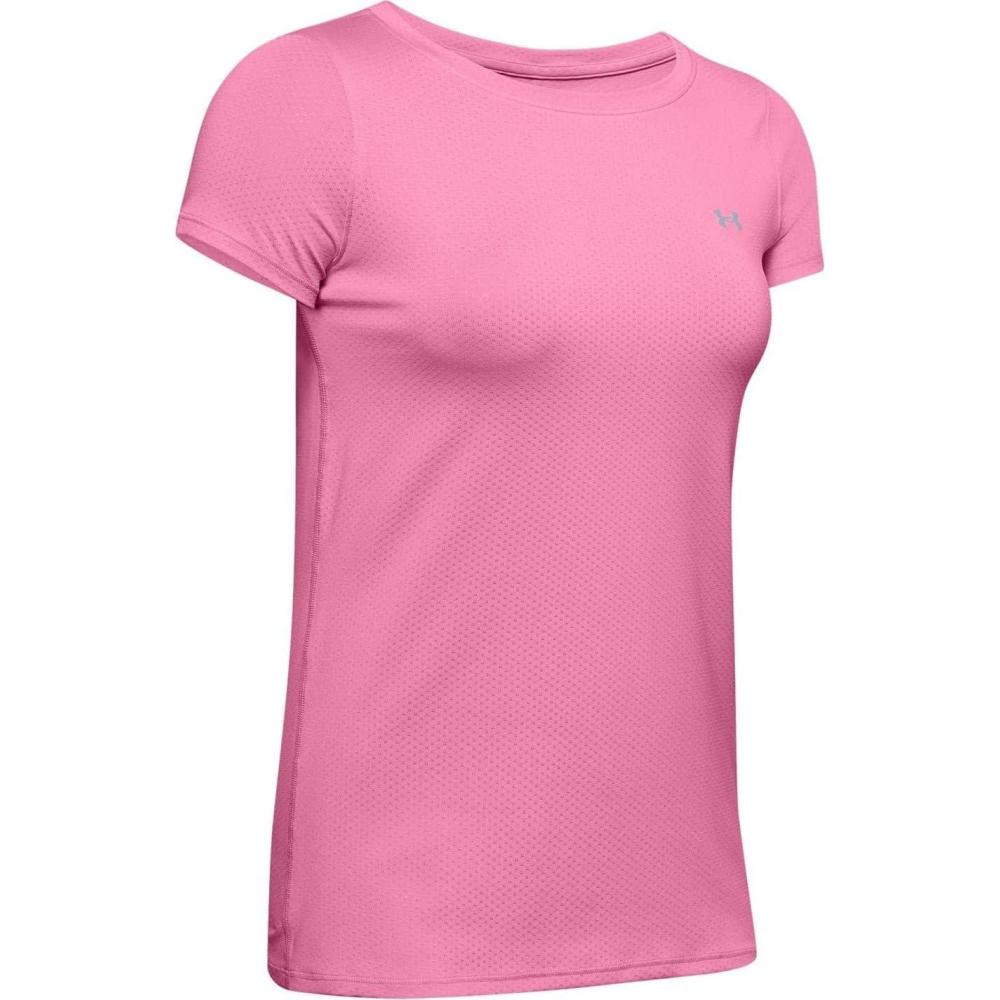 image:imageUnder Armour Womens Heatgear Armour LeggingsLipstick 691Metallic Silver
