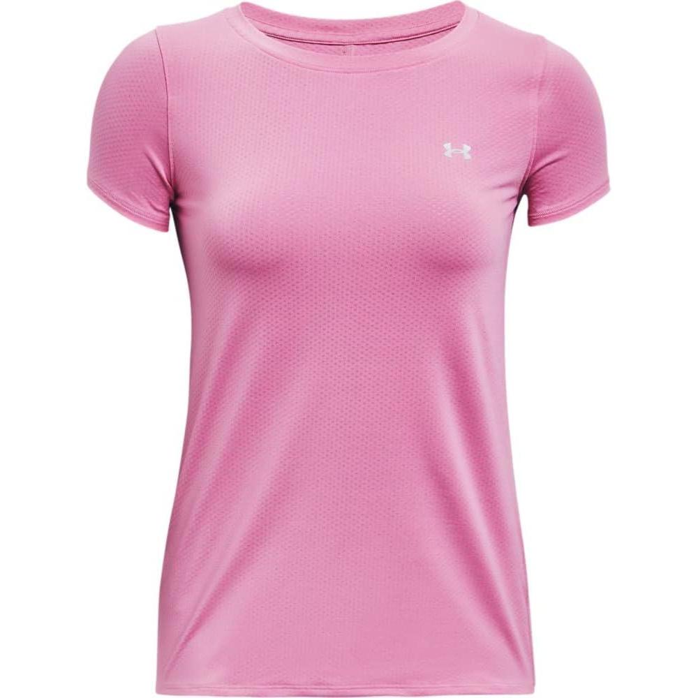 image:imageUnder Armour Womens Heatgear Armour LeggingsPlanet Pink 680Metallic Silver