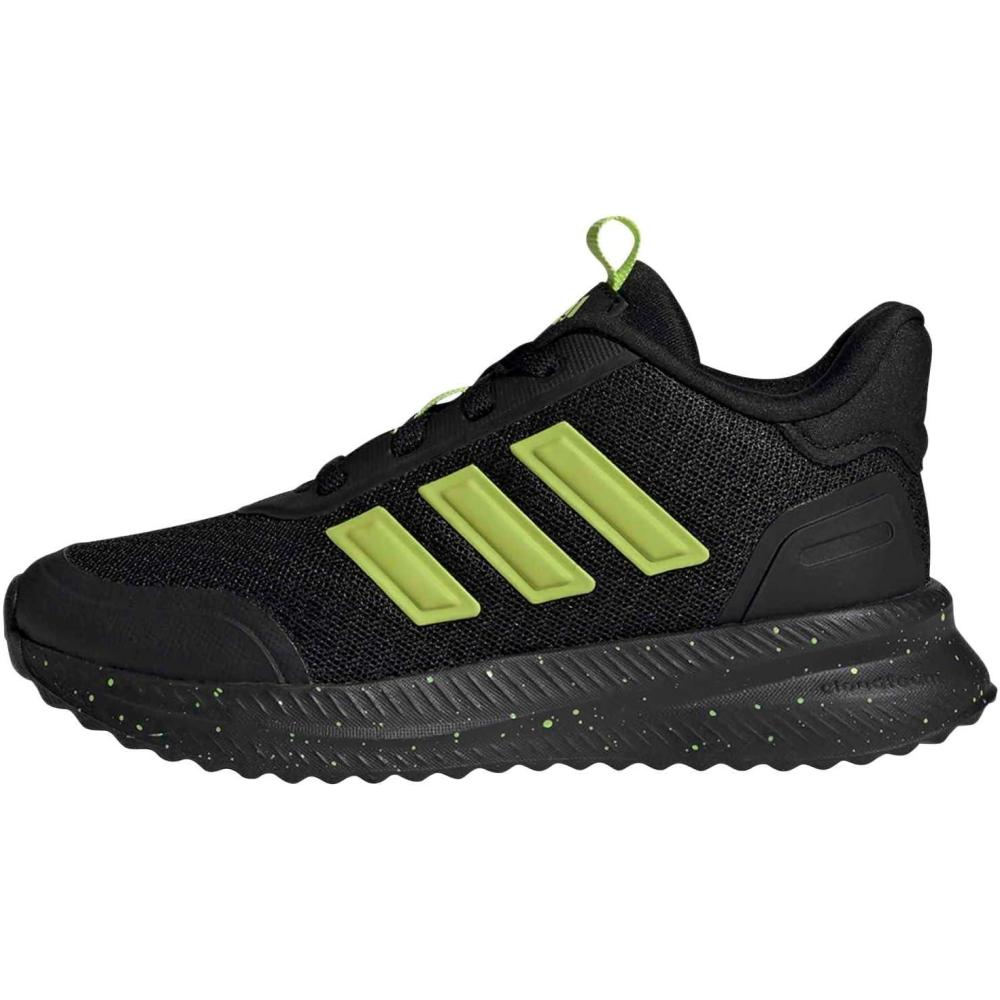 image:imageadidas Kids Girls XPLR Path Metallic Lace Up Sneakers Shoes Casual BlueBlackSolar SlimeSolar Slime
