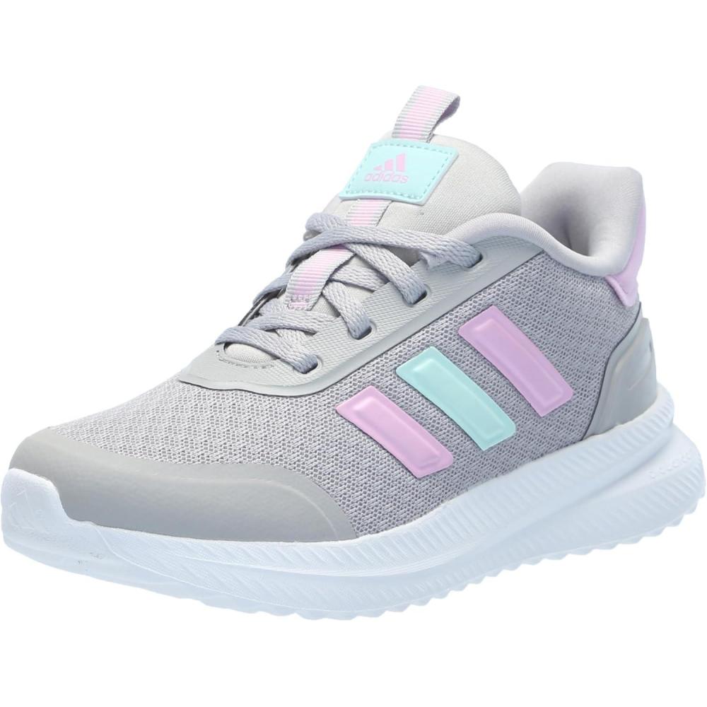 image:imageadidas Kids Girls XPLR Path Metallic Lace Up Sneakers Shoes Casual BlueGreyBliss LilacSemi Flash Aqua